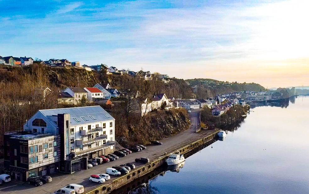 Himmelblå sine kontorer